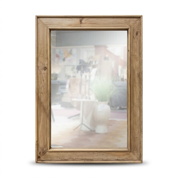 Reclaimed Halo Mirror